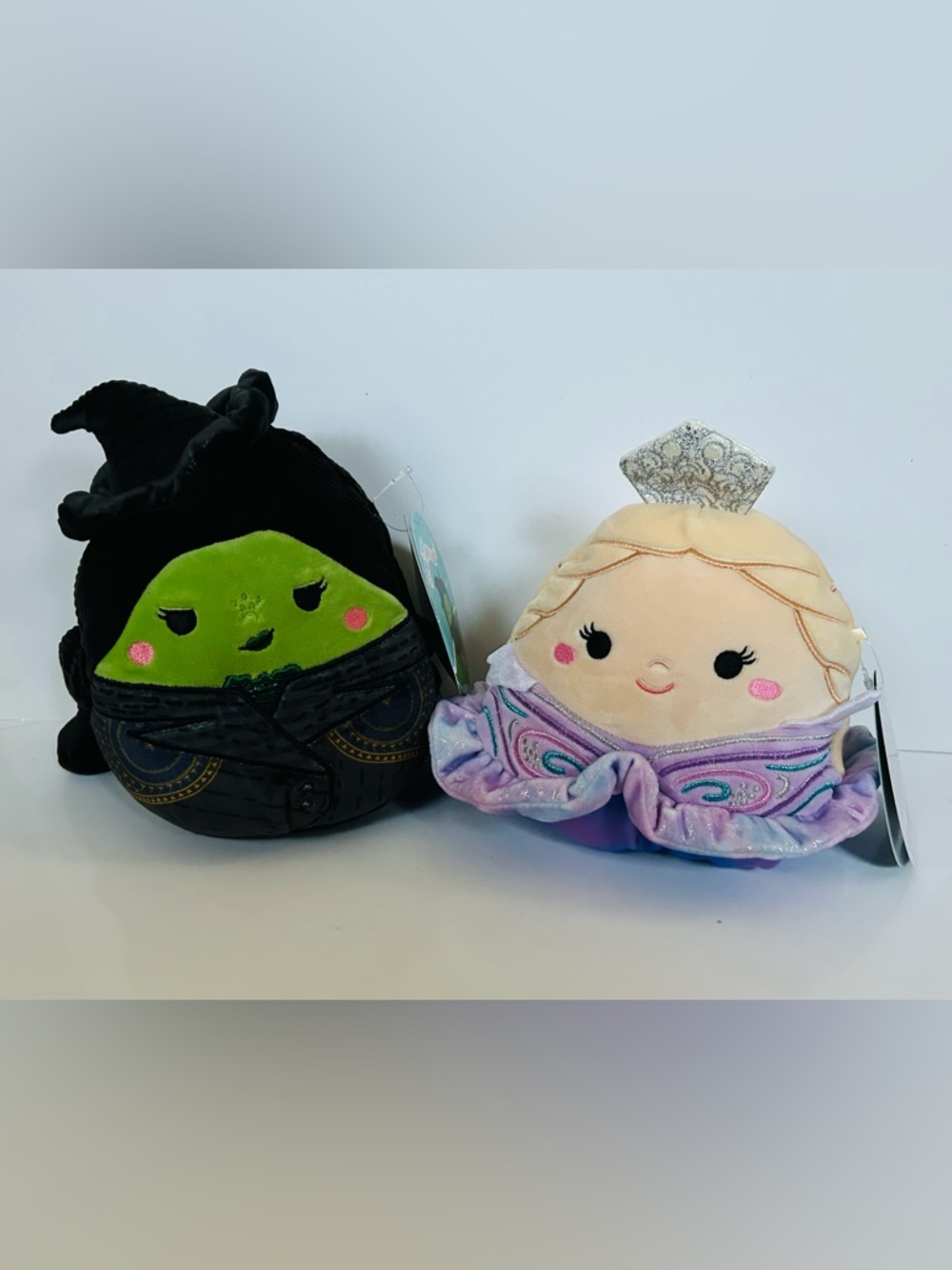Wicked For Good x Squishmallows Limited Edition Elphaba & Glinda Plush Set (NWT)